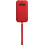 Apple Leather Sleeve with MagSafe Product Red (iPhone 12 Pro Max)