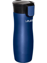 Laplaya Thermo Drink Mug One Hand Blue 533911 400ml