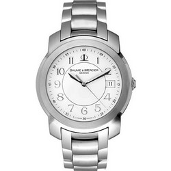 Baume & Mercier Ανδρικό Ρολόι με Ασημί Μεταλλικό Μπρασελέ MOA08642