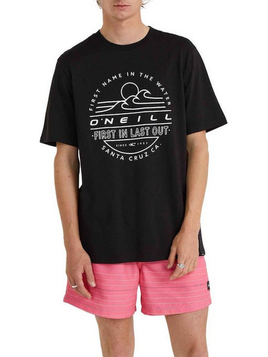 O'neill Jack Muir Ανδρικό T-shirt Κοντομάνικο Μαύρο O'NEILL black