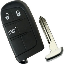 Κέλυφος Κλειδιού Αυτοκινήτου Smartkey τύπου Jeep με 3 κουμπιά - Λάμα CY24