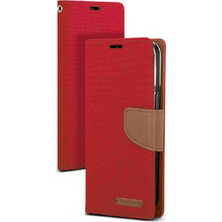 Mercury Canvas Diary Book Red (iPhone 13 Pro)