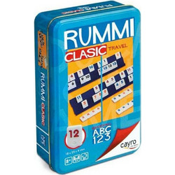 Cayro Rummi Classic Travel Επιτραπέζιο Παιχνίδι για 8+ Ετών για 2-4 Παίκτες