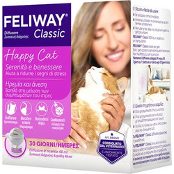 Feliway Classic Diffuser Συσκευή Διάχυσης και Ανταλλακτικό 48ml