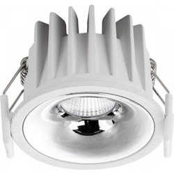 Spotlight LED COB Χωνευτό Κινητό Φωτιστικό 12W 24 4000K (6765)