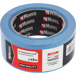 Benman Χαρτοταινία Μπλε U.V. 38mm x 45m 1τμχ Masking Blue Tape UV 26057