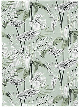 Πετσέτα από 100% βιολογικό βάμβακι Chic Mic Mint leaves
