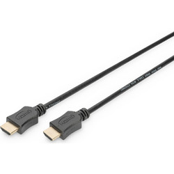 Digitus Καλώδιο HDMI 1.4 HDMI Male to HDMI Male 2m Black AK-330114-020-S