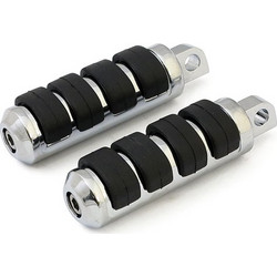Μαρσπιέ Μοτοσυκλέτας για Harley Davidson χρώμιο | Comfort Foot Pegs Small Diameter chrome