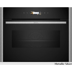 Neff C29MR21Y0 Flex Design Kit Εντοιχιζόμενος Φούρνος Μικροκυμάτων 45lt Inox Φούρνος Ηλεκτρικός Άνω Πάγκου