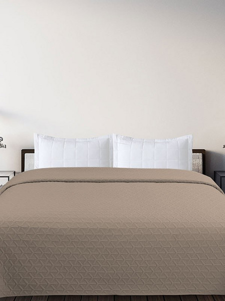 SUNSHINE HOME ΚΟΥΒΕΡΛΙ SOLAR BEIGE ΜΟΝΟ 160X220 CM - SUNSHINE HOME 031-17-9