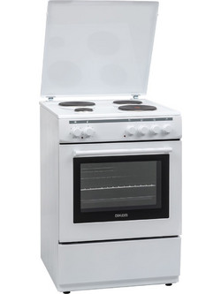 Dikom FSW20 Κουζίνα Ηλεκτρική 65lt με Εμαγιέ Εστίες 60cm