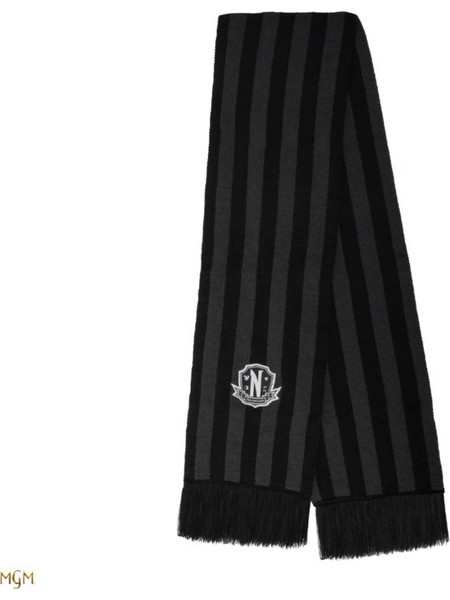 Wednesday Scarf Nevermore Academy black - CR1072