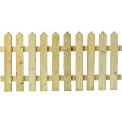 Ξύλινος Φράχτης Πυραμίδα 75(Y)x150 cm - Showood