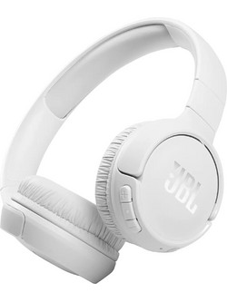 JBL Tune 510 Ενσύρματα & Ασύρματα Bluetooth Ακουστικά On Ear Λευκά