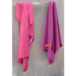Πετσέτα Γυμναστηρίου-Θαλάσσης 50x90 Microfiber Rythmos Urban- Φούξια