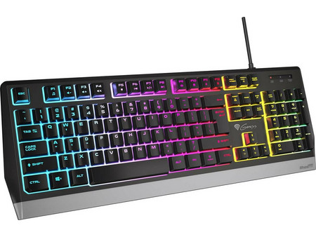 Genesis Rhod 300 Gaming Πληκτρολόγιο RGB Black