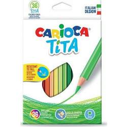 Carioca Tita Ξυλομπογιές Σετ 36τμχ