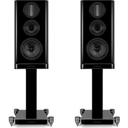 Wharfedale Aura 2 Ζεύγος με Βάσεις Ηχείων Hi-Fi Δαπέδου 150W 3 Δρόμων High Gloss Black