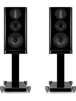 Wharfedale Aura 2 Ζεύγος με Βάσεις Ηχείων Hi-Fi Δαπέδου 150W 3 Δρόμων High Gloss Black