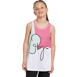 BodyTalk Παιδικό T-Shirt Αμάνικο Λευκό Φούξια 1231-702221-00200