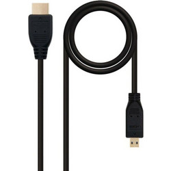 Nanocable Καλώδιο HDMI 1.4 HDMI Male to Micro HDMI Male 1.8m Black