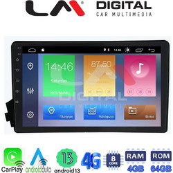 LM Digital ZC8015 Ηχοσύστημα Αυτοκινήτου με Οθόνη Αφής USB Bluetooth & GPS