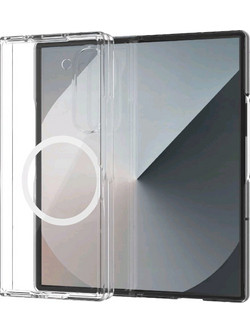 Διάφανη Σκληρή Θήκη MagSafe - Samsung Galaxy Z Fold6 - Spacecase Crystal MagCase - 2mm - Clear (5905719110857)