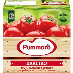 Pummaro Χυμός Τομάτας Κλασσικός Ελαφρώς Συμπυκνωμένος 500gr