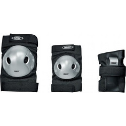 Roces Extra Three Pack 301366 Σετ Προστατευτικών για Rollers Μαύρο