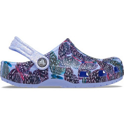 Crocs Classic Butterfly Clog Παιδικά Παπούτσια Θαλάσσης για Κορίτσι Ανατομικά Μωβ 208297-5Q7