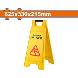 Wadfow WYJ4A60 Προειδοποιητική Πινακίδα Κίτρινη Wet Floor