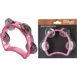 STAGG TAB-MINI/PK Nτέφι Mισοφέγγαρο Pόζ Mε 4 Zευγάρια Tζίλιες