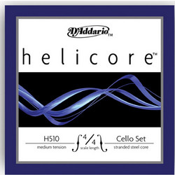 D'Addario Helicore H550 Σετ 4 Χορδές Τσέλου Stainless Steel Medium Tension