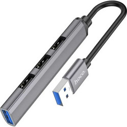 Hoco HB26 USB Hub 3.0 USB-A με 4 Θύρες USB-A