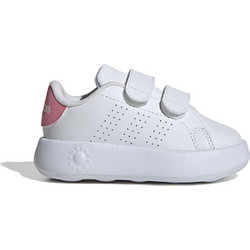 Adidas Advantage Παιδικά Sneakers Λευκά Ροζ IH4894