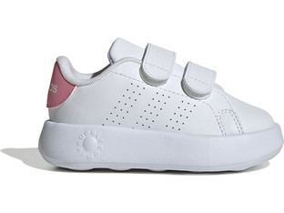 Adidas Advantage Παιδικά Sneakers Λευκά Ροζ IH4894