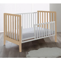 Βρεφικό Σετ PALI Win Bianco-Tortora με λίκνο(90χ73cm) κρεβάτι(133x73cm) στρώματα και προστατευτικό κάγκελο ή προίκα - 0127WINT