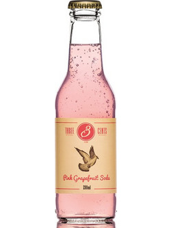 3-CENTS PINK GRAPEFRUIT SODA 200ml