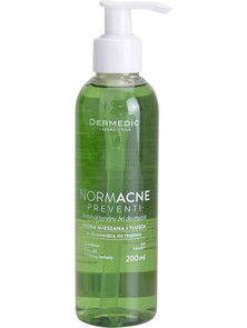 Dermedic Normacne Preventi Oily/Combination Skin Gel Καθαρισμού Προσώπου για Ακμή 200ml