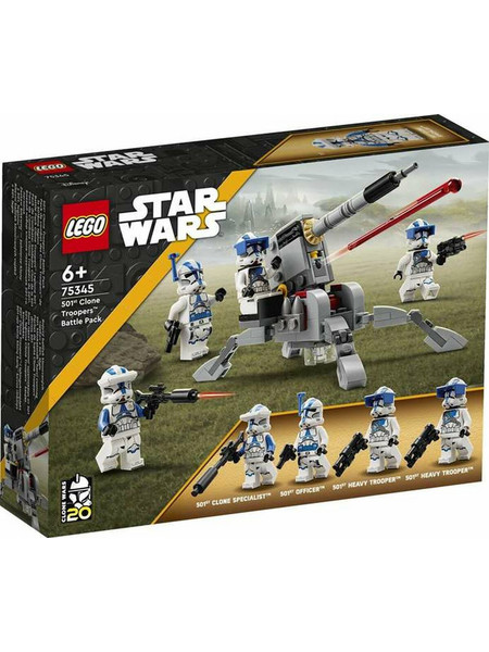 Lego Star Wars 501st Clone Troopers Battlepack για 6+ Ετών 75345