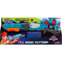 Just Toys Fast Shots Alien Gen Sonic Flytrap Σετ Παιδικό Όπλο με Βελάκια 590303
