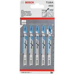 BOSCH T118A Πριονόλαμες Σέγας Κοπής Μετάλλου 2608631013