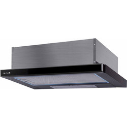 Arielli ATH-465BL Συρόμενος Απορροφητήρας 60cm με 2 Μοτέρ Μαύρος
