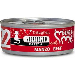 Disugual Mini Me Adult 22 Sterilised with Beef 85gr