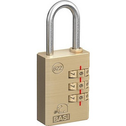 Λουκέτο Με Συνδιασμό Basi Brass 20mm (6220-2000)