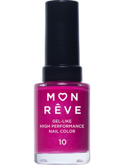 Mon Reve Gel Like 10 Gloss Βερνίκι Νυχιών Μακράς Διαρκείας 13ml