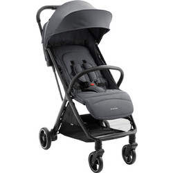 KikkaBoo Lauren Καρότσι Μωρού Μπαστούνι Dark Grey
