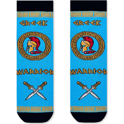NODO Βαμβακερή Παιδική Κάλτσα με Σχέδια Greek Warrior