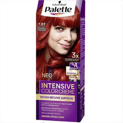 Schwarzkopf Palette Intensive Color Creme 7.87 Έντονο Κόκκινο Χάλκινο Μόνιμη Βαφή Μαλλιών 50ml